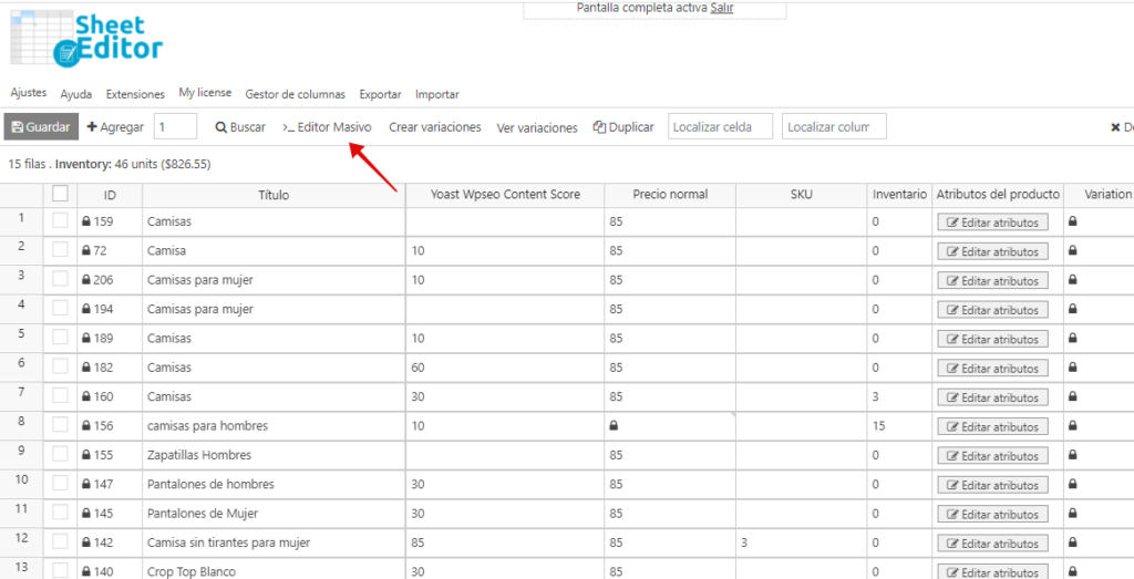 aumentar un porcentaje al precio de todos los productos woocommerce