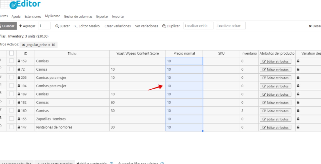 woocommerce-modificar-precios-muchos-productos